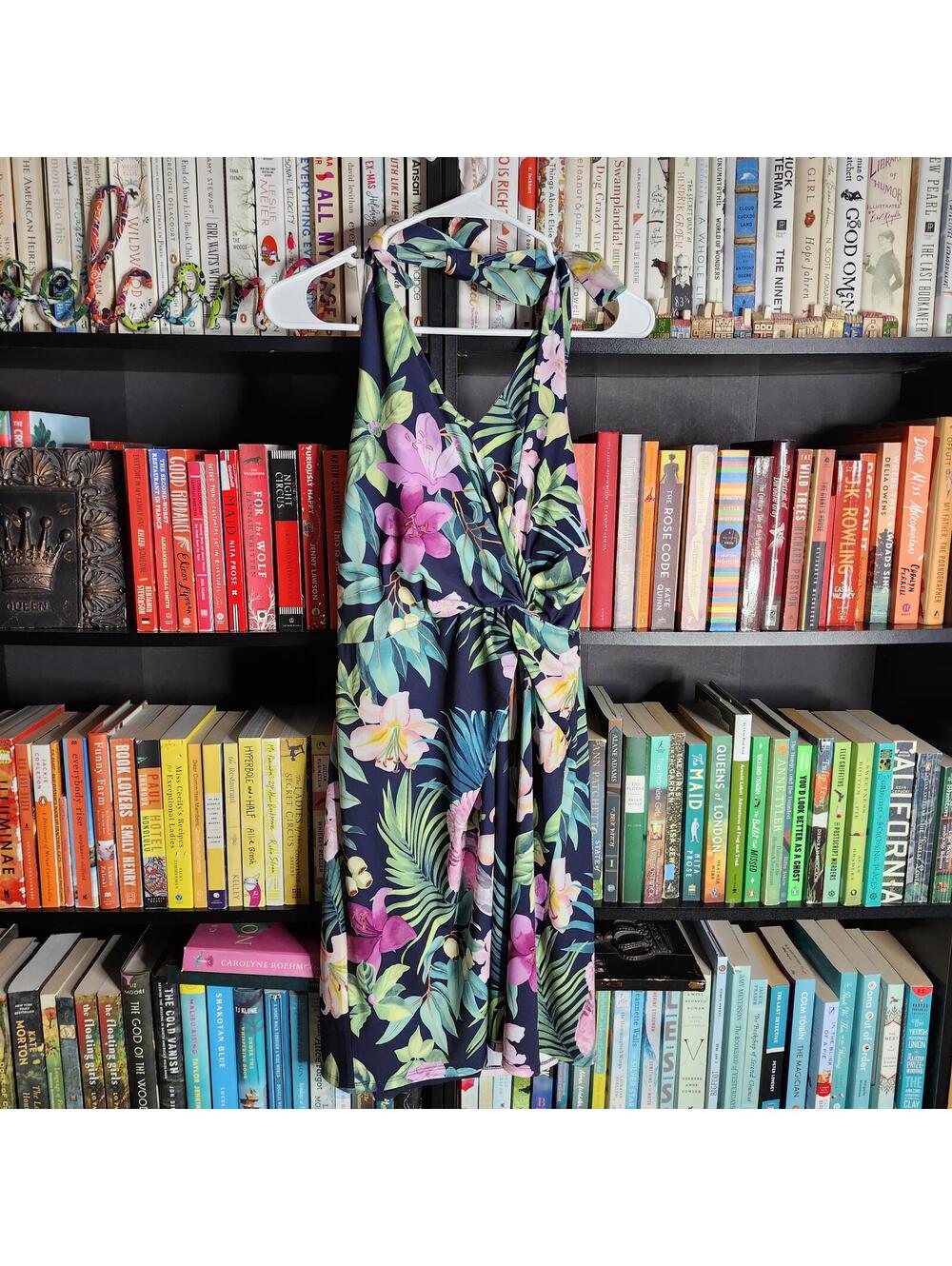 NWT Tommy Bahama Carmela Sophia Tropical Bliss Parrot Dress M